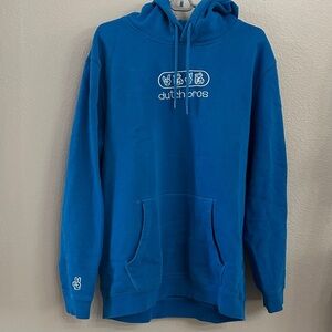 Dutch Bros Vibrant Blue Men's Hoodie